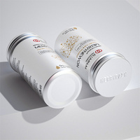 Anpassbare 80ml 100ml Metall-Gewürzdose mit Schraubverschluss für Gewürzpulver Aluminium-Verpackungsbehälter mit Sieben