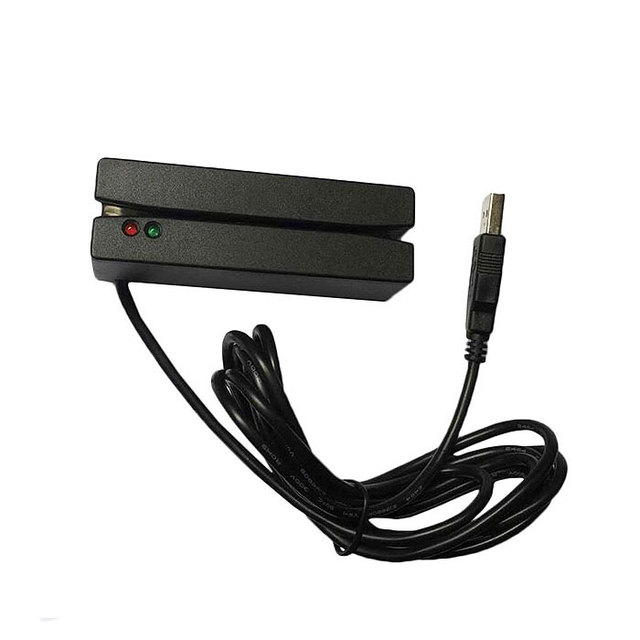 China Factory High Quality Mini Triple Tracks Portable Magnetic Strip Card Reader and Writer
