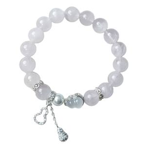 สร้อยข้อมือลูกปัดคริสตัลทรงน้ำเต้า ดีไซน์<span class=keywords><strong>ดั้งเดิม</strong></span> งานฝีมือคุณภาพสูง สำหรับผู้หญิง คริสตัลสวยงาม โดดเด่น ขายดีในไลฟ์สด - Product Image 5