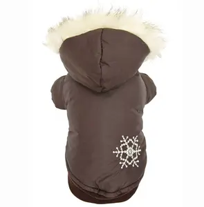 Wholesale Elegant And Beautiful Individuation Custom Pet Outdoor Sweater Doggy Hooded Winter Apparel