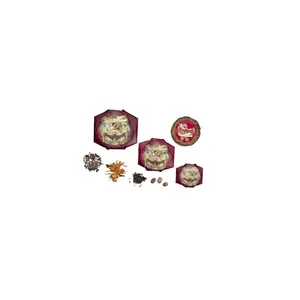 High Quality Made In Italy Almond Pepper Peperoncino 250G Panforte Traditional Candied Fruit Round Shape Mini Soft Cake