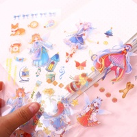 Autocollants personnalisés en feuille d'or avec finition huileuse spéciale pour albums photo, carnets et journaux d'enfants - Matériau papier adhésif