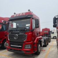 Camion tracteur diesel Shacman M3000S 6x4 d'occasion à bas prix avec suspension pneumatique et caméra arrière pour le marché d'Afrique et d'Asie centrale