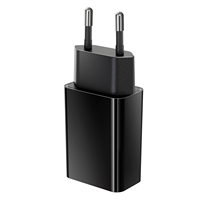 Pengisi Daya Dinding USB 5W QC3.0 Pengisian Cepat untuk Ponsel & Pemutar MP3/MP4 - Perlindungan Sirkuit Pendek ABS Tahan Api Berkualitas Tinggi