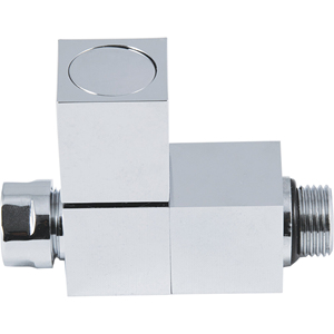 <span class=keywords><strong>Radiador</strong></span> de ángulo cuadrado, válvula de riel de toalla cromado - Product Image 3