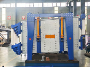 सिरेमिक रेत सिफ्टर मशीन कार्बन स्टील आयताकार स्त्री स्क्रीन वर्ग स्विंग टंबलर कंपन स्क्रीन - Product Image 3