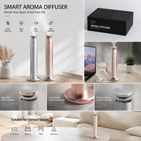 Diffuseur d'arômes en métal, diffuseur d'arômes électrique sans eau pour hôtel, maison, usage commercial, grande capacité, 1000 ml, diffuseur d'huiles essentielles