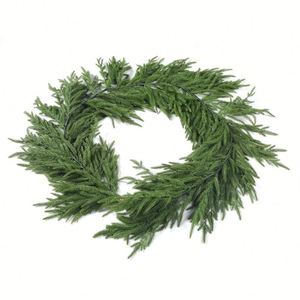 Flores Artificiales de PVC Hechas a Mano, Hojas de Pino, Enredadera Artificial, Decoración Navideña, Graduación, Plástico Duradero, Interior/Exterior, Venta al por Mayor - Product Image 2