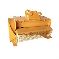 Débroussailleuse hydraulique Shenglun SLN pour excavatrice 5-6t – Machine de coupe d'herbe robuste pour champ agricole, longue durée de fonctionnement