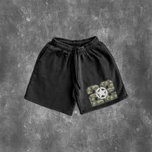 Sudadera con Capucha Extra Grande de Punto Grueso Transpirable de 500GSM, 2 Piezas, con Logotipo Impreso por Transferencia de Calor, Lavado Vintage, para Hombre, OEM - Product Image 4