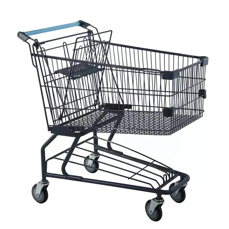 Best Selling Superior Quality USA market shopping cart wheel with Fixed back