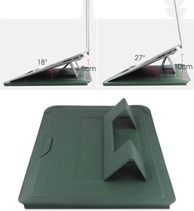 Funda para Portátil con Soporte y Alfombrilla para Ratón, Funda Protectora de Cuero para Portátil de 15-16 Pulgadas para <span class=keywords><strong>MacBook</strong></span> Pro <span class=keywords><strong>Air</strong></span> 13 15 Pulgadas, Venta al por Mayor OEM/ODM/Marca Privada - Product Image 2