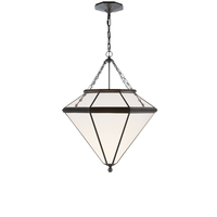 Lámpara LED Moderna Personalizada XZ, Iluminación de Decoración de Hogar de Lujo para Sala de Estar, Lámpara Colgante LED, Lámpara de Araña Negra