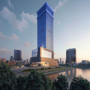 Bureaux modernes Bâtiments de salle d'exposition commerciaux de structure en acier de gratte-ciel préfabriqués en métal Entrepôt Construction préfabriquée - Product Image 3