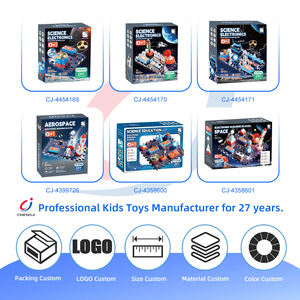 Chengji bricolage éducatif apprentissage Science blocs de construction tige Kit multifonctionnel Cognition jeu jouer blocs de construction électroniques - Product Image 4