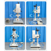 Machine de capsulage Guanyu Machine d'emballage de capsulage Machine à sertir semi-automatique en aluminium