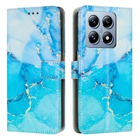 Étui portefeuille en cuir effet marbre pour Xiaomi 15 Pro 14T 13T POCO F6 Redmi NOTE 14 5G 14C A3 4G K70E K70 13 4G 12 13C Housse à rabat