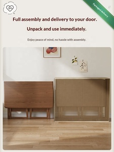 Fuyuki Klappbarer Massivholz-Schreibtisch für Studenten, Schlafzimmer, Kleine Wohnungen, Studier- und Computertisch SZ007 - Product Image 5