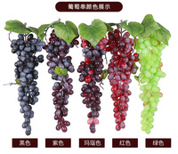 L06822 Simulation artificielle de grappes de raisin Décoration intérieure Ornements Plante Fruit Model Props Simulation de raisin en plastique