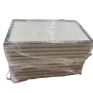 Rolo de papel de alta eficiência 99.99% Hepa Filtro de Fibra de Vidro H13 H14 da matéria prima do filtro de ar Hepa