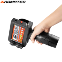 Imprimante jet d'encre portable Yaomatec 12,7 mm pour métal, avec code de date d'expiration, logo, numéro, code QR et code-barres