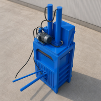 Presse à balles hydraulique verticale personnalisée haute pression pour carton usagé et plastique – Compacteur de déchets
