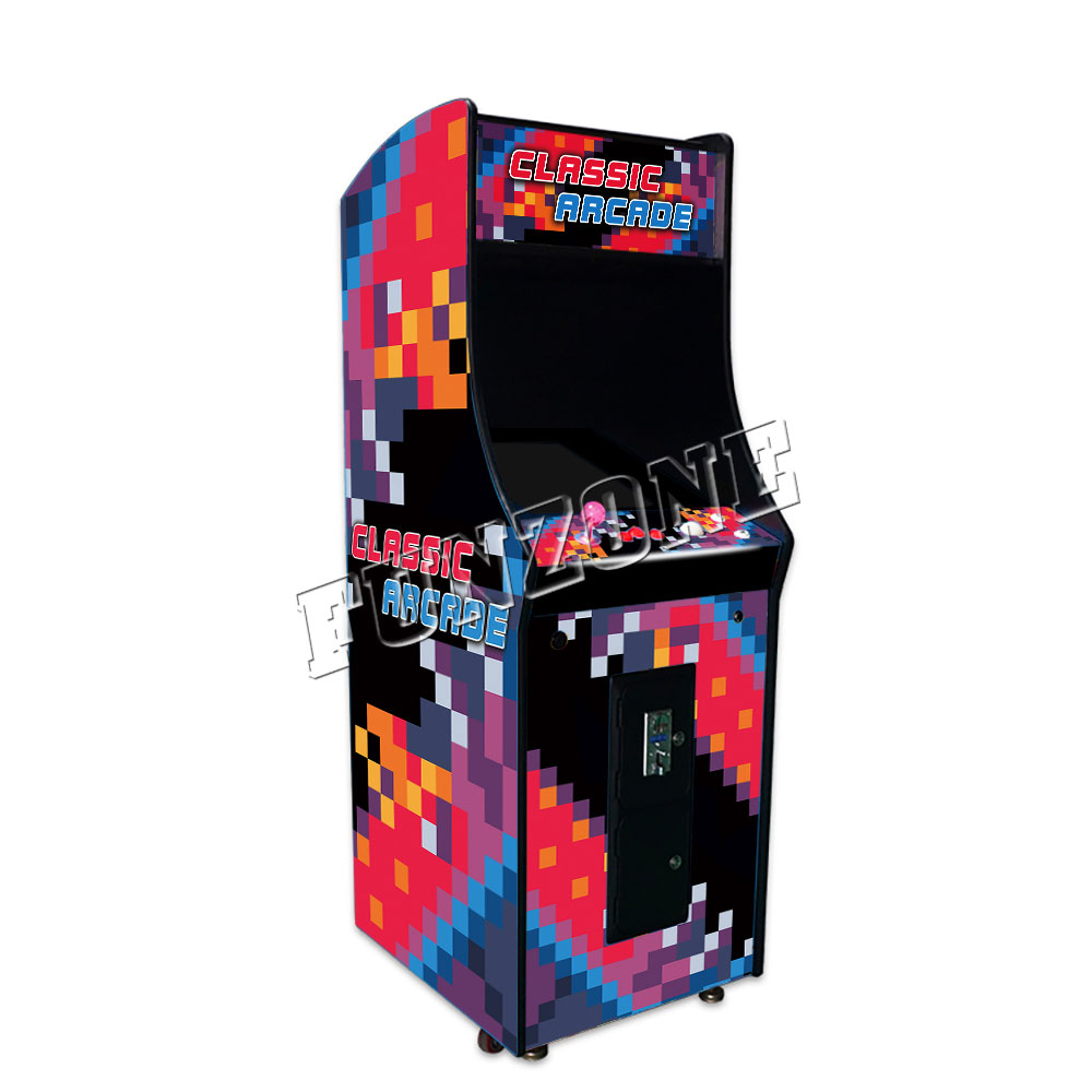 2024 Funzone nhà máy GALAGA/ms. Tủ Pacman đa Cade 60 trong 1 đứng lên Arcade