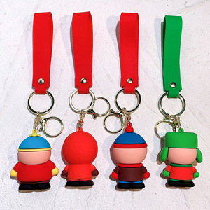 Porte-clés pendentif South Park, figurine de dessin animé populaire, accessoire pour sac et voiture, cadeau, vente en gros - Product Image 4