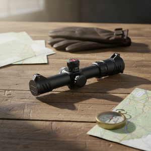 Lunette de visée compacte <span class=keywords><strong>1</strong></span>,2-6x24 avec réticule <span class=keywords><strong>rouge</strong></span>/vert éclairé, tourelle de verrouillage, tube de 30 mm, étanche, batterie CR2032 pour la chasse en plein air - Product Image 4