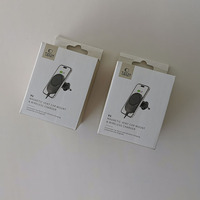 Boîte d'emballage en carton ondulé E Flute personnalisée avec support pour l'électronique, boîte d'emballage pour chargeur de données, boîte en carton ondulé pour l'électronique