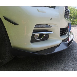 2014-2017 Car Modification Upgrade Competitive Version Wet Carbon Fiber <b>Body</b> <b>Kit</b> Front Rear Lip Side Skirt for <b>Infiniti</b> <b>Q50</b> - Product Image 4