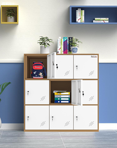 Casiers de rangement scolaires en acier demi-hauteur avec serrure à clé pour dortoirs d'enfants, maternelles et usage commercial (Livraison gratuite) - Product Image 6