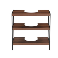 Table basse moderne en bois à plusieurs niveaux, Design Simple