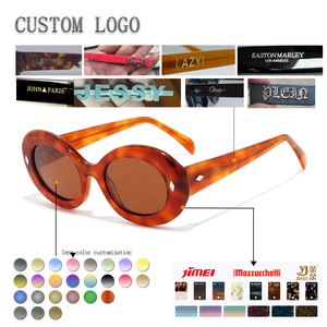 Oval Full Rim <b>Sunglasses</b> Tortoise <b>Frame</b> UV400 Protection Unisex Retro Style Casual Wear - Product Image 3