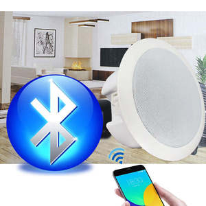 Hệ thống âm thanh nền gia đình chất lượng cao bán buôn, loa trần tích hợp Bluetooth cho rạp hát gia đình - Product Image 1