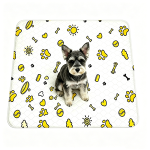 Venta al por mayor suministros de entrenamiento de mascotas personalizado reutilizable lavable absorber almohadilla de orina de entrenamiento de mascotas <span class=keywords><strong>perros</strong></span> almohadillas de orina lavables - Product Image 1