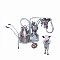 Machine à traire automatique électrique mobile à pompe motorisée pour vaches et moutons, pour usage agricole, haute productivité