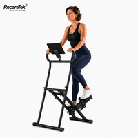 Stepper Pro, Máquina de Ejercicios, Equipo de Ejercicio, Kit de Fitness para el Hogar, Fitness Aeróbico para Entrenamiento de Piernas, Plegable para Apartamentos