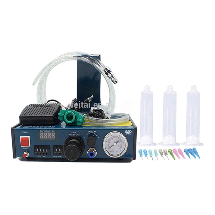 Автоматический диспенсер для жидкости FEITA 983 из силикона и эпоксидной смолы, распределительная машина для жидкой пасты