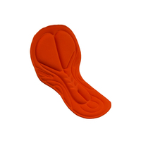 Coussin de gel réversible anti-choc pour cyclisme, taille plus, pour shorts de vélo unisexe, antibactérien, séchage rapide, haute qualité personnalisée
