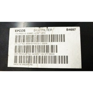 Nuevo y Original Filtro SAW EPCOS B4697 B39901-B4697-Z810 902.50MHZ 902.5MHZ - Product Image 5