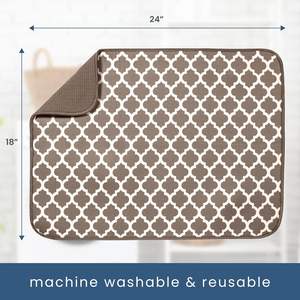<span class=keywords><strong>Tapis</strong></span> <span class=keywords><strong>de</strong></span> séchage pour vaisselle, 18x24 pouces, <span class=keywords><strong>tapis</strong></span> <span class=keywords><strong>de</strong></span> comptoir <span class=keywords><strong>de</strong></span> <span class=keywords><strong>cuisine</strong></span> en microfibre absorbante, <span class=keywords><strong>tapis</strong></span> <span class=keywords><strong>de</strong></span> séchage pour vaisselle, ustensiles - Product Image 5