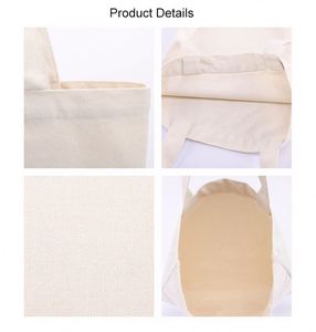 Custom Logo Promotional Gifts Shopping Bags Advertising Single-Shoulder <b>Canvas</b> Tote Bag for Women - Product Image 2