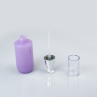 Bouteilles d'emballage cosmétique couleur personnalisée, soins de la peau, 85 ml, PETG transparent, flacon pompe pour lotion violette, flacon pulvérisateur cosmétique en plastique