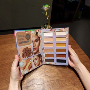 Großhandel Make-up-Palette 3-Seitig Kontur Schimmer Highlighter Concealer Lidschatten Rouge Lippen Matt - Product Image 4