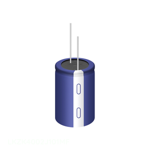 Condensateur canal fabricant 100 uF CAP ALUM 600V POLAR à montage traversant LKZK4002J101MF - Product Image 1