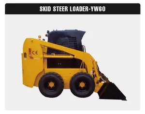 2023 Hot Sale 300-700 Kg Small Skid Steer Loader With Imported Engine