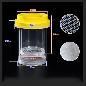 Caja flotante de cría Guppy de alta penetración, tanque de criador de acuario de plástico, aislamiento para incubación de camarones - Product Image 4