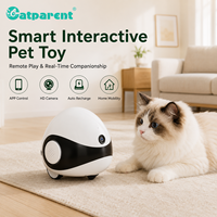 Kamera Pemantau Hewan Peliharaan WiFi Pintar Ramah Lingkungan Terlaris dengan Aplikasi Tuya Smart dan Penghindaran Rintangan Otomatis untuk Kucing