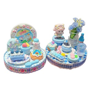 Cartoon <b>Cake</b> Toppers 8cm Plastic DIY Handmade <b>Decorations</b> For Kids Birthday Party <b>Supplies</b> - Product Image 4